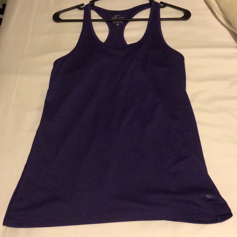 Purple Nike tank top